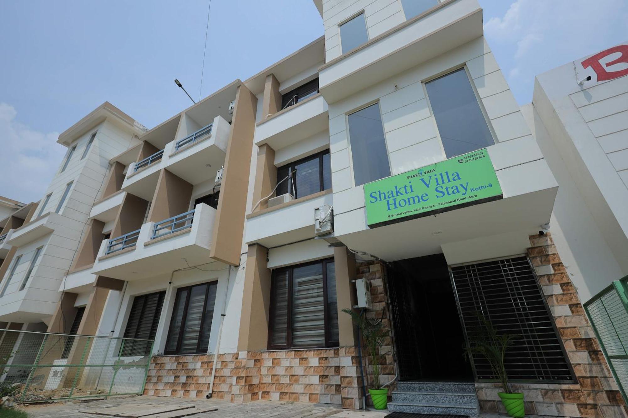Shakti Villa Home Stay อัครา ภายนอก รูปภาพ